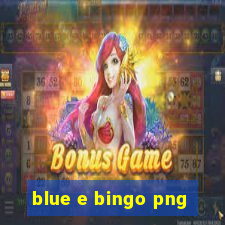 blue e bingo png